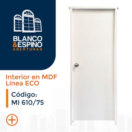 Interior en MDF Línea ECO Cod: MI 610-75