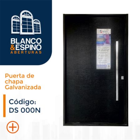 Puerta de Chapa Galvanizada Cod: DS 000N