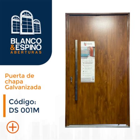 Puerta de Chapa Galvanizada Cod: DS 001M