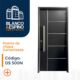 Puerta de Chapa Galvanizada Cod DS 500N