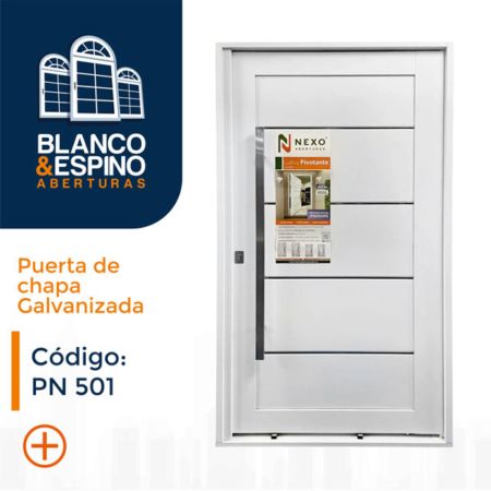 Puerta de Chapa Galvanizada Cod: PN 501