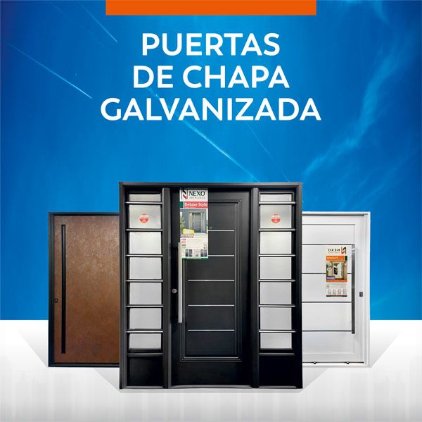 Puertas de chapa galvanizada