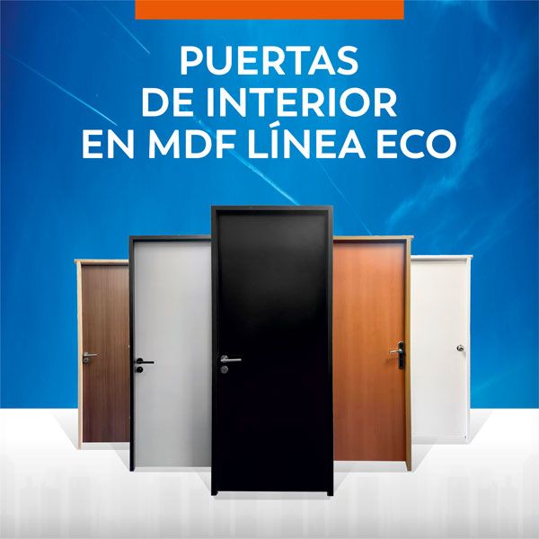 Puertas de interior en MDF línea ECO
