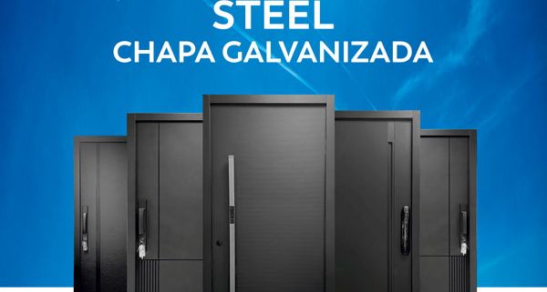 Puertas De chapa Galvanizada New Elegance Steel